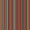 Makower UK Adorn Collection Classic Strip Dark metallic quilting fabric with green, red, cream and sage striped design.