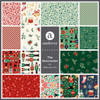 The Nutcracker collection swatches by Makower UK