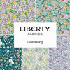 Liberty Everlasting Collection featuring a selection of iconic floral Lasenby Cotton prints in colourful botanical designs