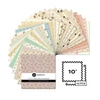 Hazelmont Farm Shirtings 10 inch square pack by Max and Louise for Andover Fabrics with 42 precut cotton squares