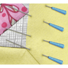 Taylor Saville Magic Quilting Pins Heat Resistant Pins - Pictured in use