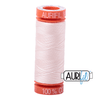 Aurifil Oyster 50WT Quilting Thread 2405 Small Spool