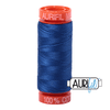 Aurifil Medium Blue 50WT Quilting Thread Small Spool