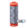 Aurifil Light Blue Grey 50WT Quilting Thread 2610 Small Spool