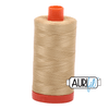 Aurifil Very Light Brass 50WT Quilting Thread 2915