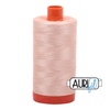 Aurifil Apricot 50WT Quilting Thread 2205