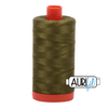 Aurifil Very Dark Olive 50WT Quilting Thread 2887