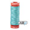 Turquoise Foam at Sea 50WT Variegated Quilting Thread 4654 Small Spool