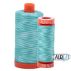 Turquoise Foam at Sea 50WT Variegated Quilting Thread 4654 2 Sizes