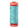 Turquoise Foam  4654 | Aurifil 50WT Variegated Thread
