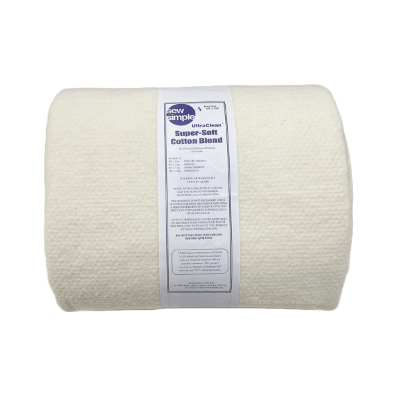 Sew Simple Super Soft 80/20 Cotton Wadding Pack King Size