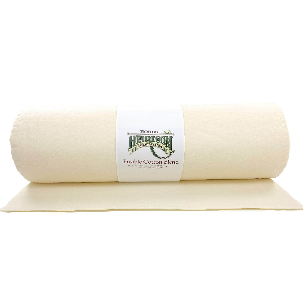 Heirloom Premium 80/20  Fusible Cotton/Poly Blend Wadding 96" Wide - 27.4m Bolt