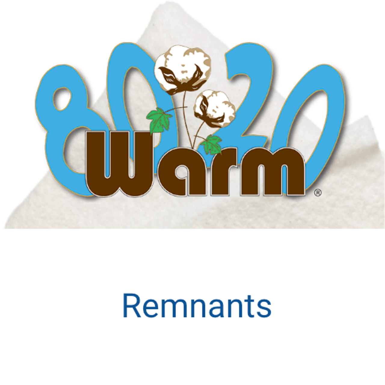 Warm Company Warm 80/20  Wadding - 80% Natural Clean Cotton + 20% remnants