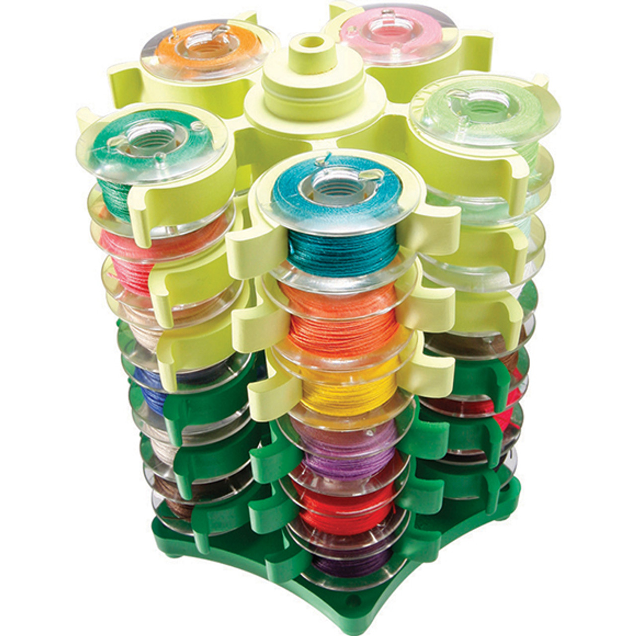 Stack ‘n Store Bobbin Tower in use