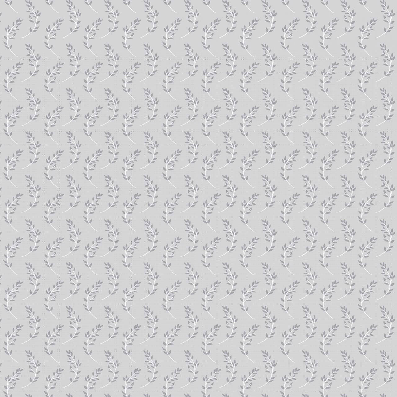 Dreamy Leaf on grey from Sweet Dreams Collection by Benartex - 100% Cotton