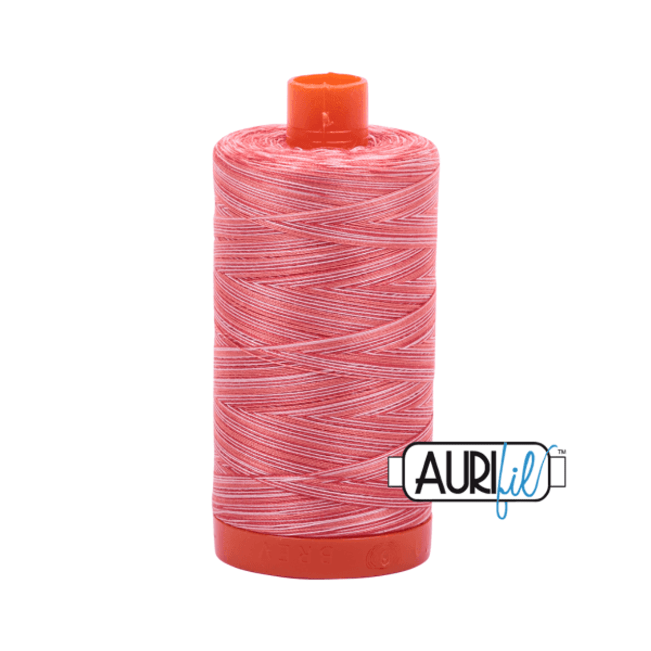 Aurifil Strawberry Parfait 50WT Variegated Quilting Thread 4668