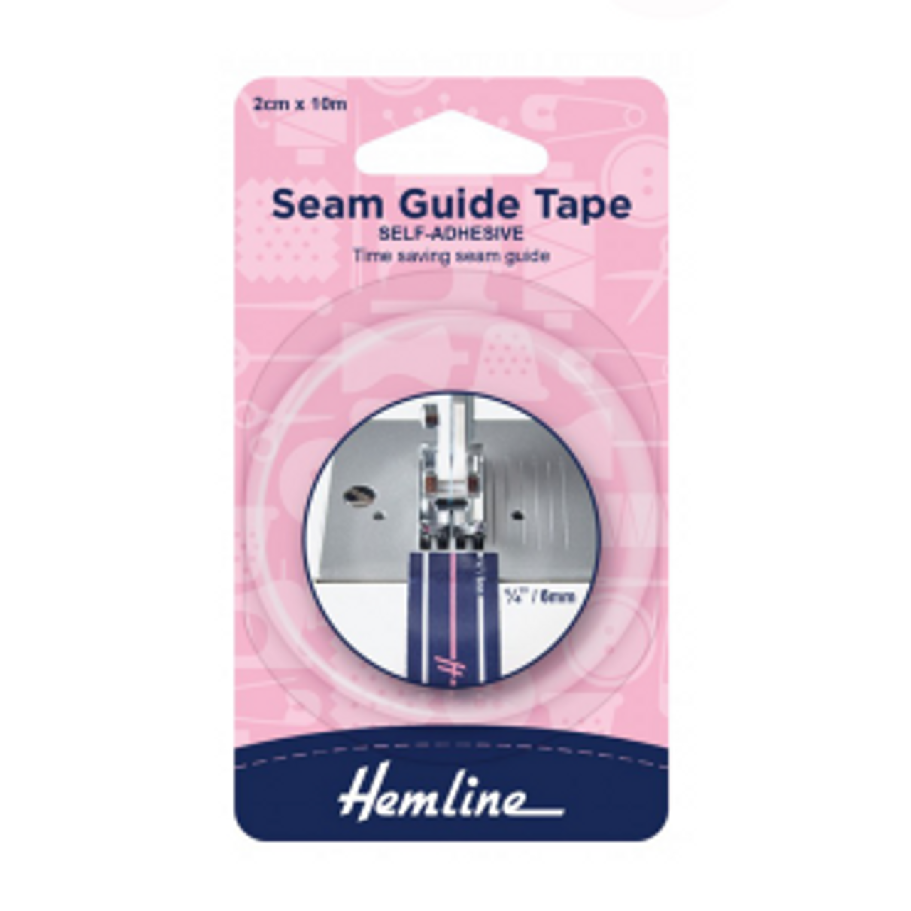 Sewing Machine Seam Guide Tape in package