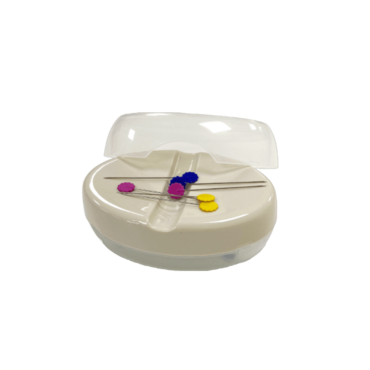 Keep Your Sewing Essentials Organised with the Hemline Magnetic Pin Dish with Storage Case & Pins