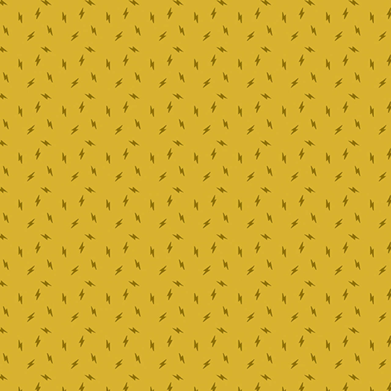 Andover Fabrics Atomic Collection Dijon fabric swatch in dark yellow