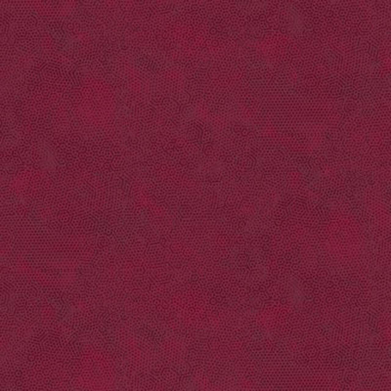 Fabric Sample of Andover Fabrics Dimples Collection in Tuscan Red