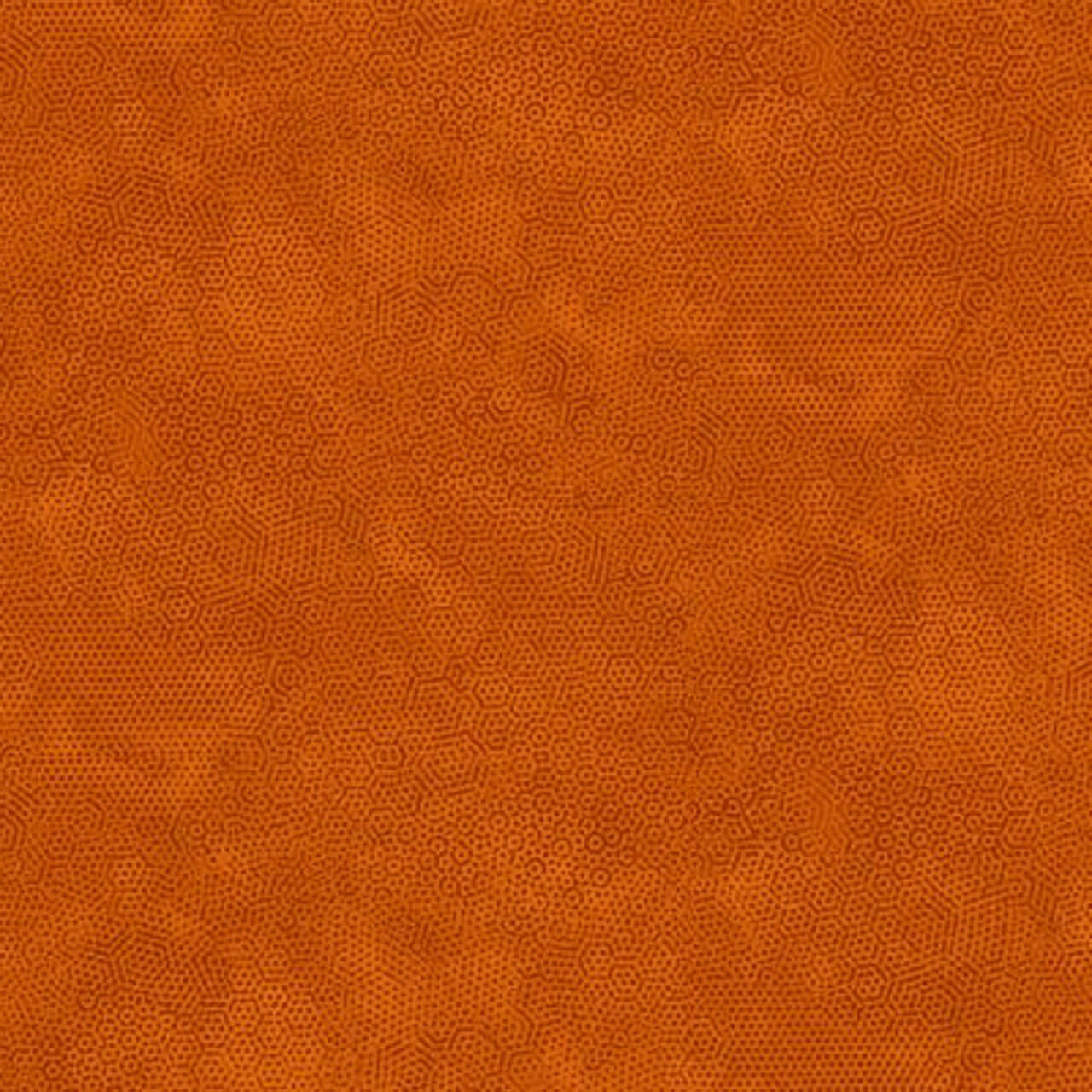 Fabric Sample of Andover Fabrics Dimples Collection in Rust