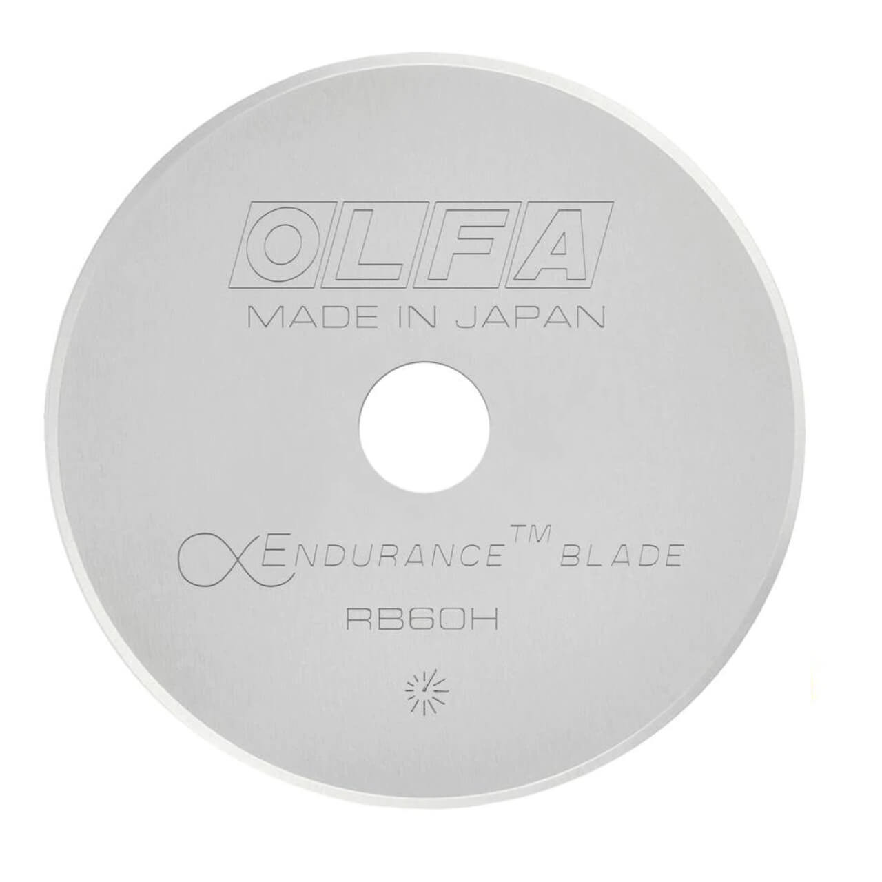 Olfa 60mm Endurance Rotary Blade - 1 count