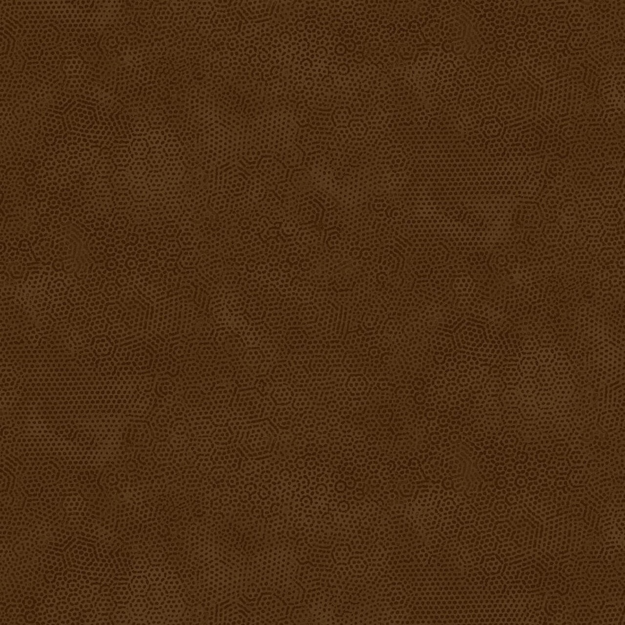 Andover Fabrics Dimples Collection Bruin tone-on-tone brown quilting fabric with dimpled texture.