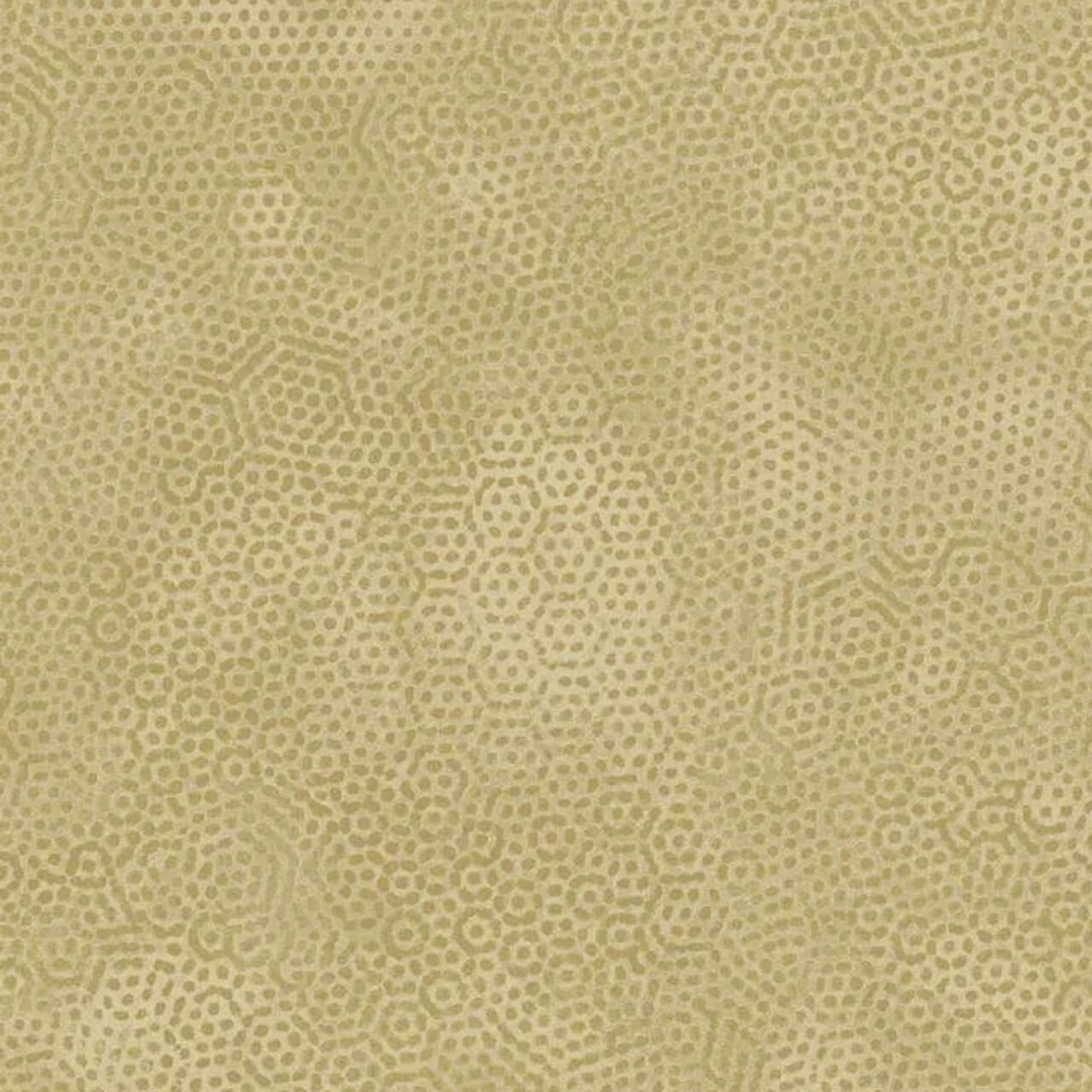 Close-up of Andover Fabrics' "Taffytan" from the Dimples collection, showcasing the distinctive beige tone-on-tone dimple texture.