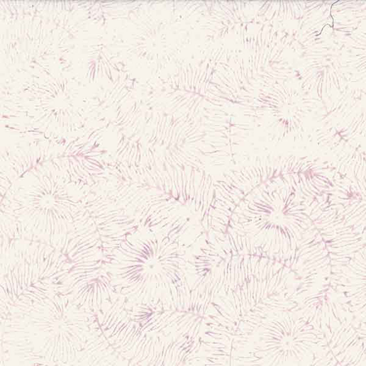 Delicate Pink Flora pattern from Hoffman Fabrics' Bali Handpaints Batiks collection.