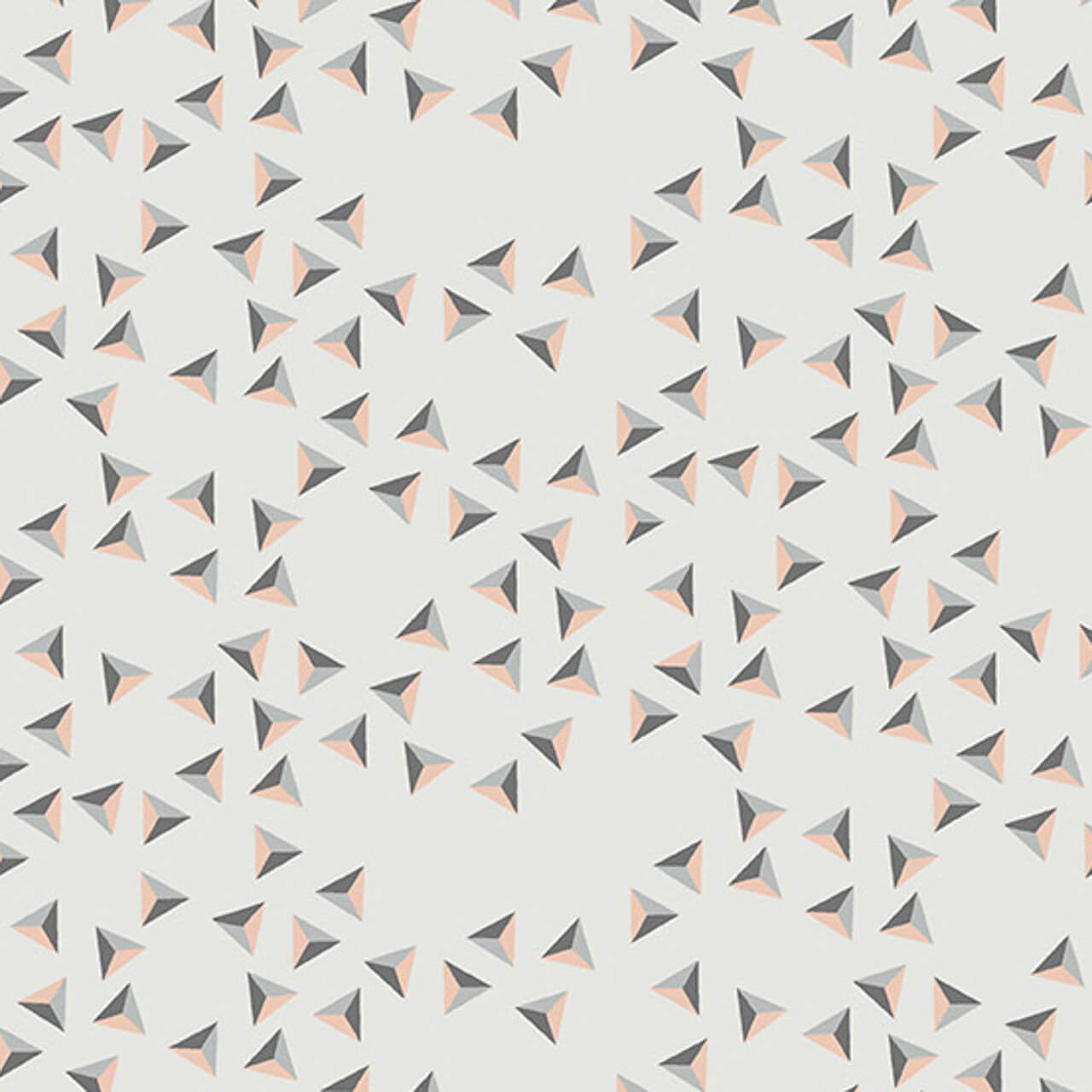 Superior Shell Pink Studs Fabric - features a 3-dimensional top view of pale pink studs against a light grey background