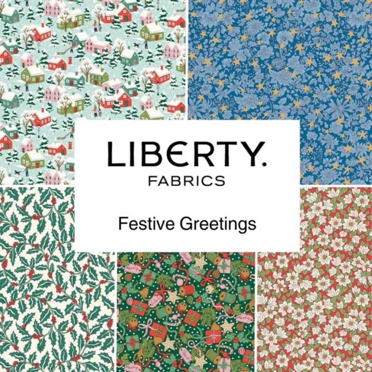 Liberty Festive greeting Logo