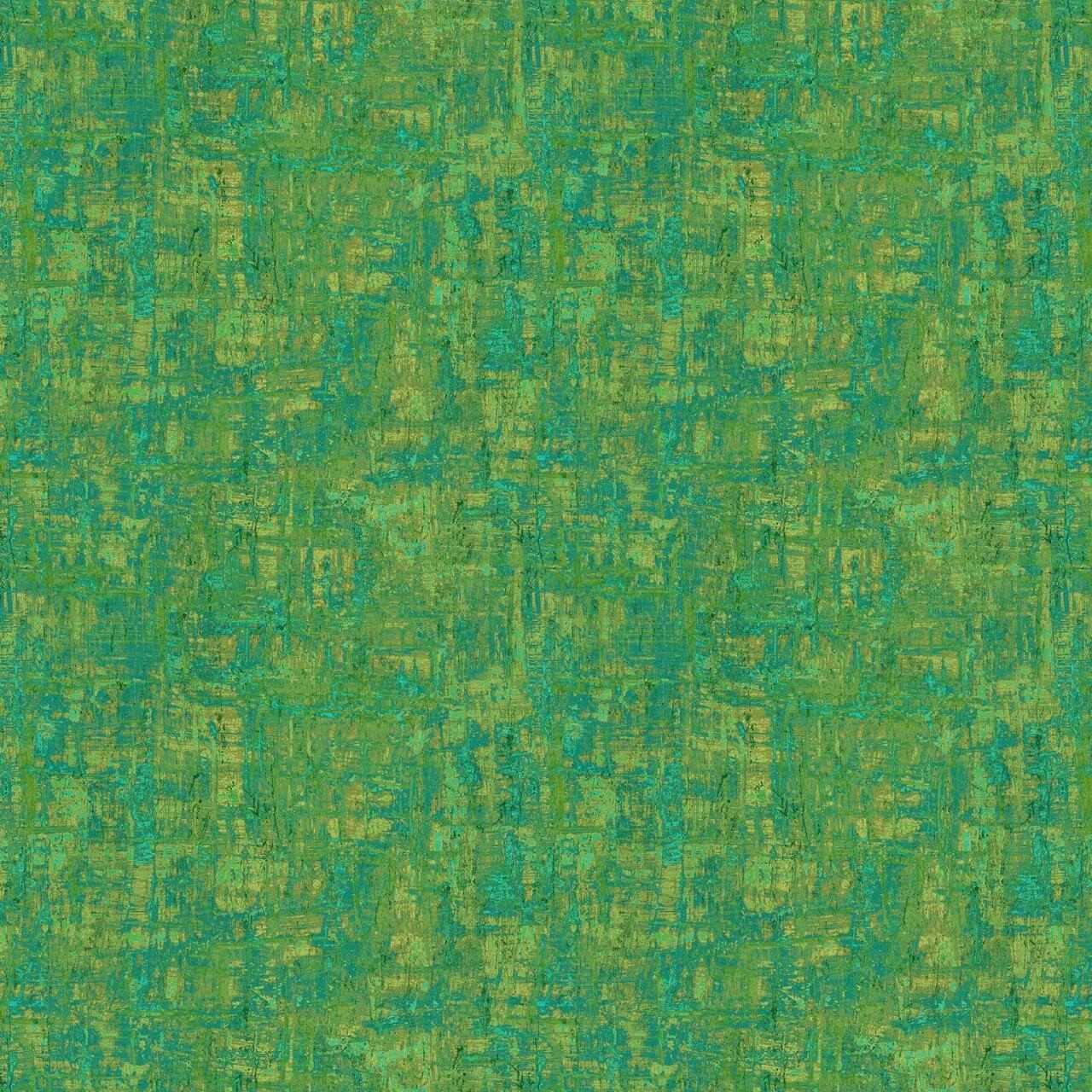 Alt: Green Apple fabric from the Nitty Gritty collection by Jordan Fabrics for Andover showing textured apple green design with turquoise undertones.