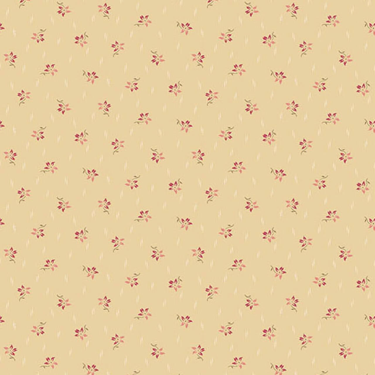 Andover Fabrics Wildflower Cottage Meadow Daffodil—daffodil yellow with red, pink and cream ditsy floral sprigs cotton print. Andover Fabrics Wildflower Cottage Meadow Daffodil—daffodil yellow with red, pink and cream ditsy floral sprigs cotton print.