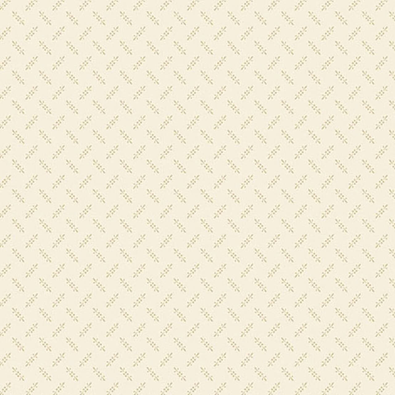 Andover Fabrics Wildflower Cottage Fern Moss Alabaster—alabaster cream with tonal lattice sprigs cotton print. Andover Fabrics Wildflower Cottage Fern Moss Alabaster—alabaster cream with tonal lattice sprigs cotton print.