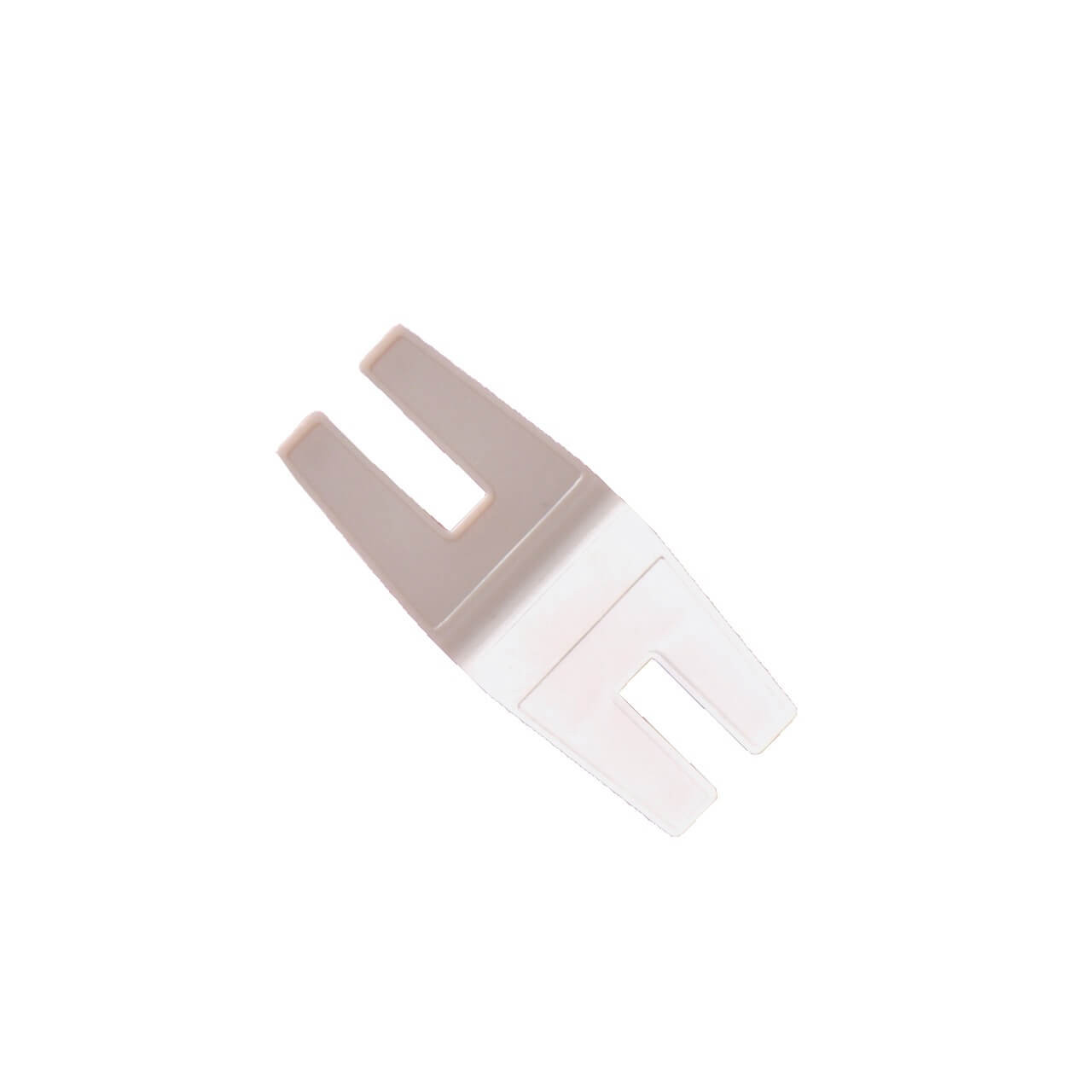 Hemline Hump Jumper presser foot leveller showing two thickness ends.
