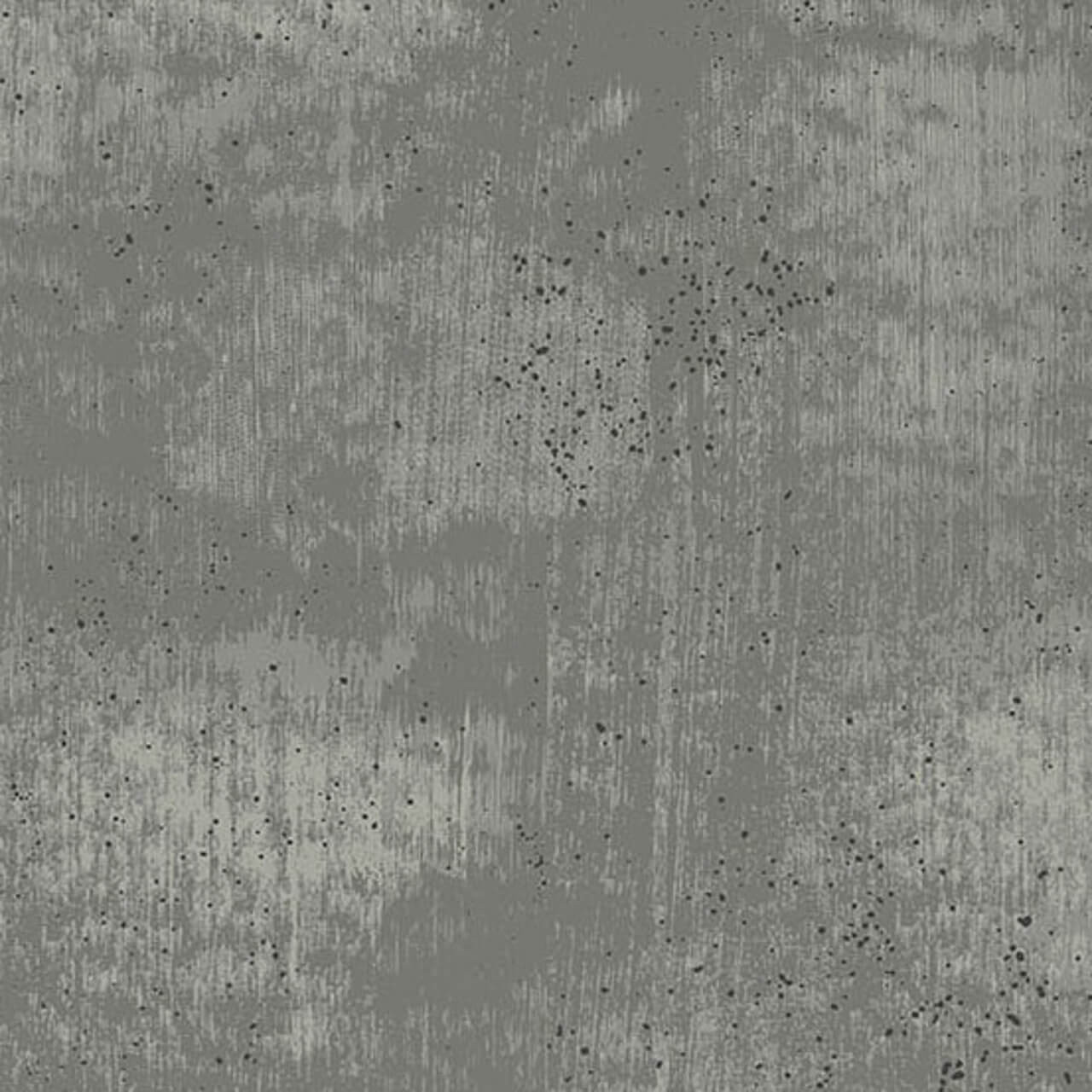 Andover Fabrics Glaze III Iron fabric – mid-grey quilting cotton with layered brush texture and scattered dark speckles Andover Fabrics Glaze III Iron fabric – mid-grey quilting cotton with layered brush texture and scattered dark speckles