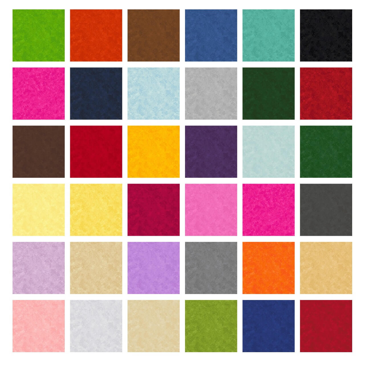 Spraytime Fabric Colour Samples from the collection