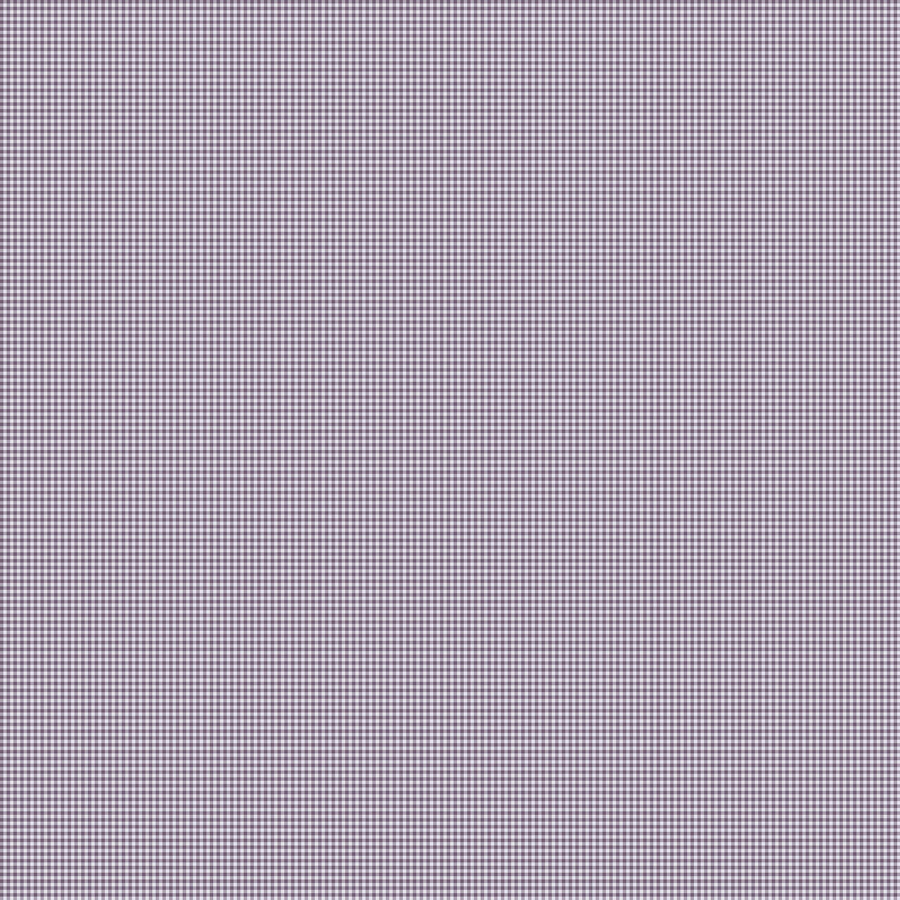 Northcott Nest Checks - Fig fabric featuring soft fig purple and white miniature checked pattern on Japanese quilting cotton