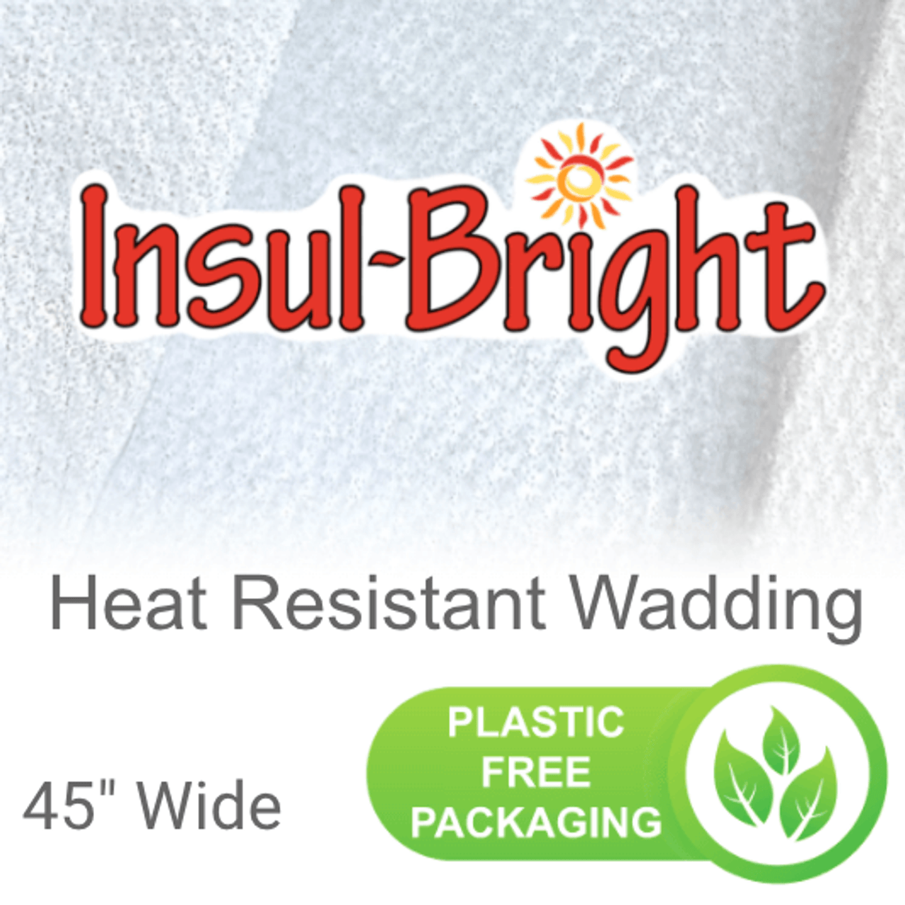 Insul-Bright Heat Resistant Wadding by the Warm Company 45 inches cut to length