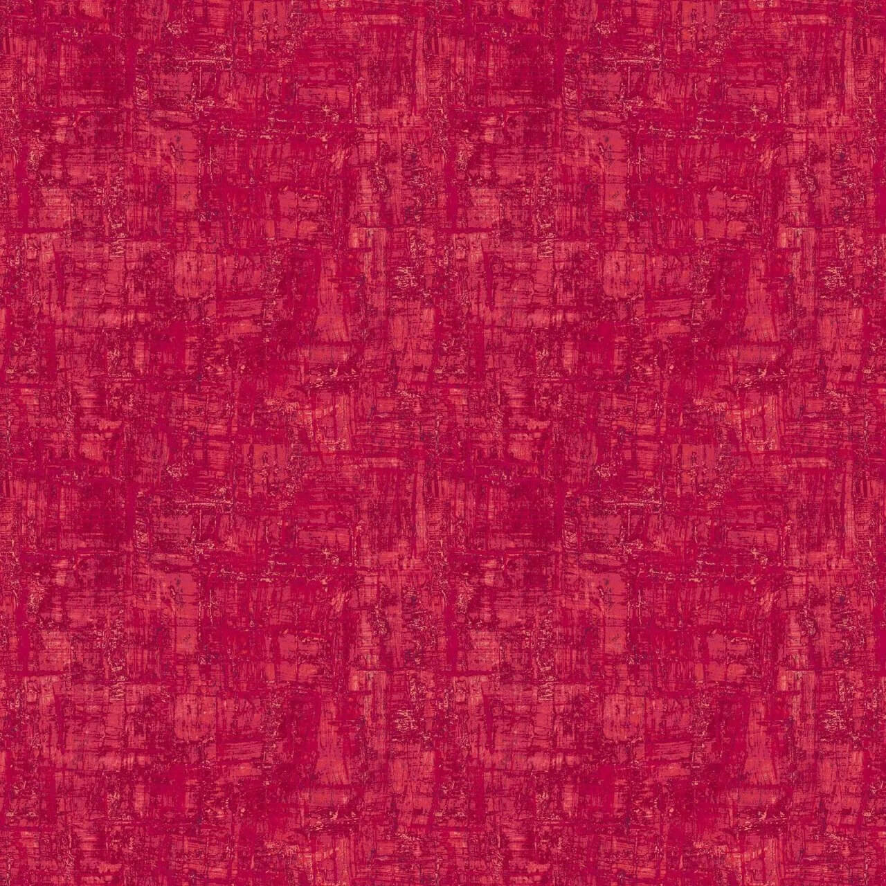 Alt: Red fabric from the Nitty Gritty collection by Jordan Fabrics for Andover showing textured tonal red design with layered depth.
