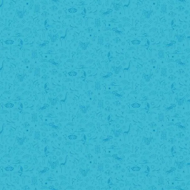 Philately Dragonfly fabric from the Sunprints 2025 Collection by Alison Glass, featuring intricate wildlife illustrations on a fresh sky blue background.