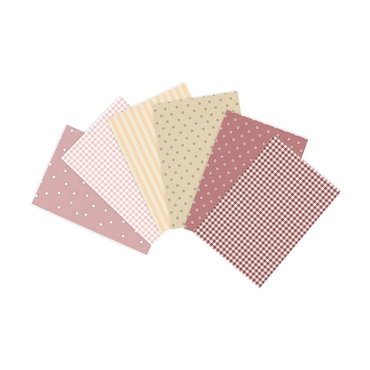 Yellow & Pink Fat Quarter Bundle from the Northcott Nest collection by Ghazal Razavi of Figo Fabrics, six studio-cut yellow and pink quilting cottons