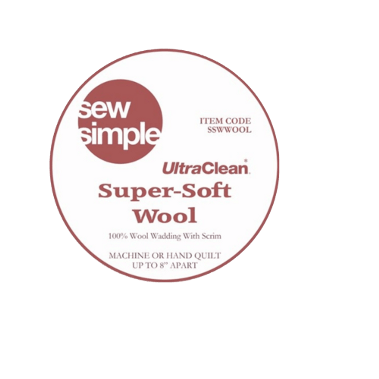 Sew Simple Super-Soft 100% Wool Wadding