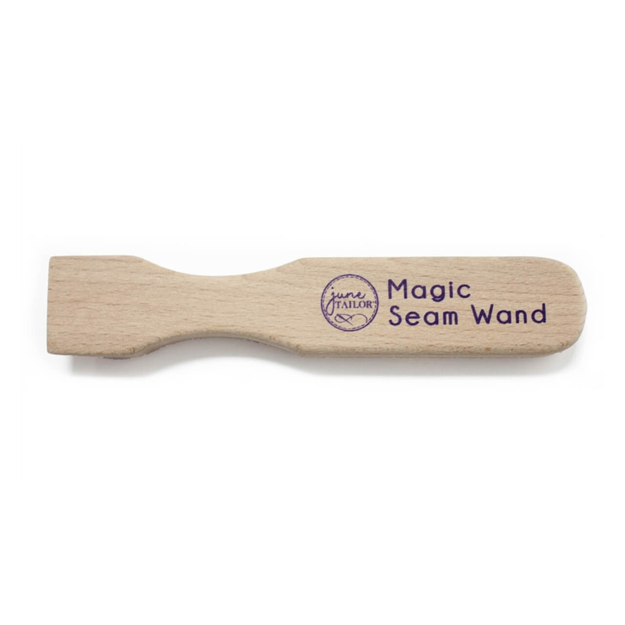 June Tailor's Magic Seam Wand, a wooden pressing tool for quilters.