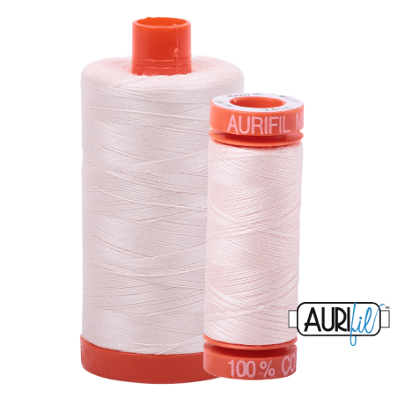 Aurifil Oyster 50WT Quilting Thread 2405 2 sizes