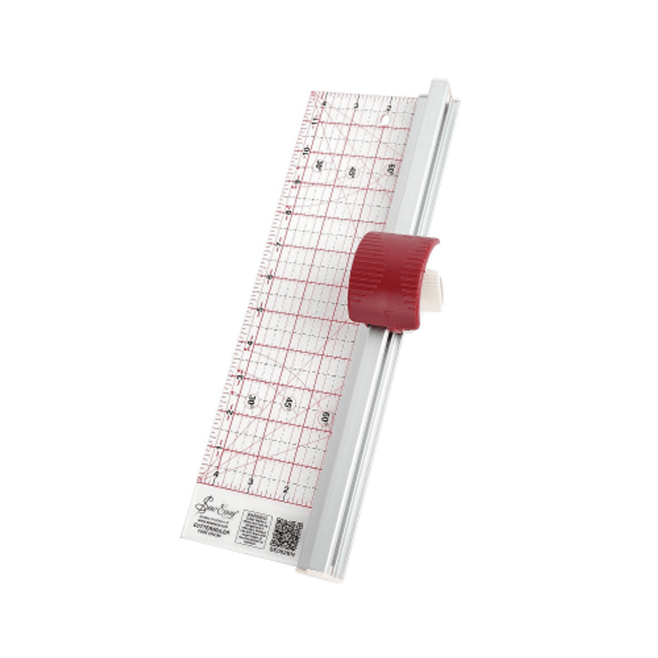 Sew Easy Ruler Cutter | Rotary Cutter and Ruler Tool 13.5" x 4.5"