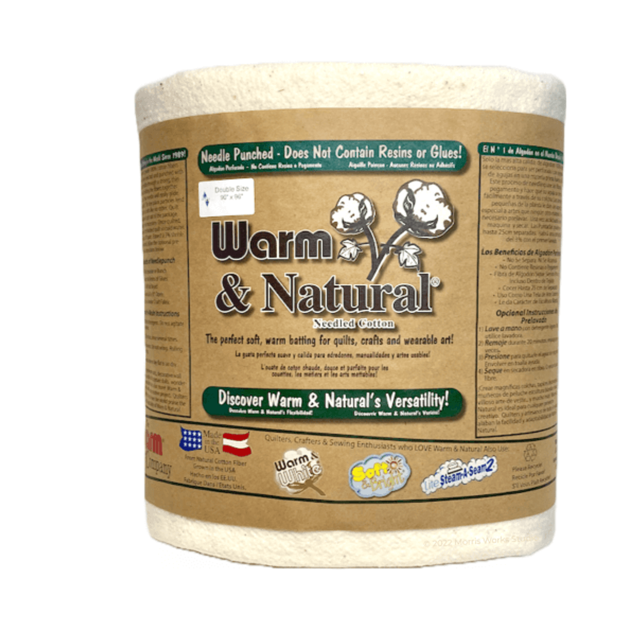 Quality Quilting with Warm & Natural Full Size Wadding Pack