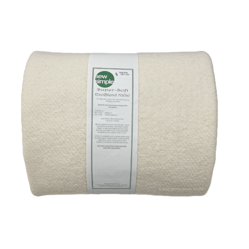 Sew Simple Super Soft 70/30 Eco Blend Cotton Wadding Pack King Size