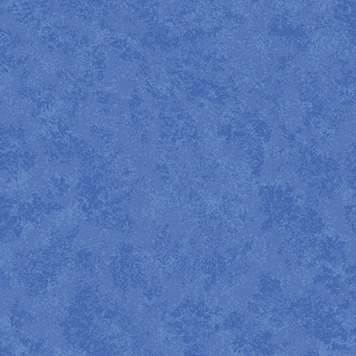 Makower Spraytime collection's Cornflower fabric in medium blue