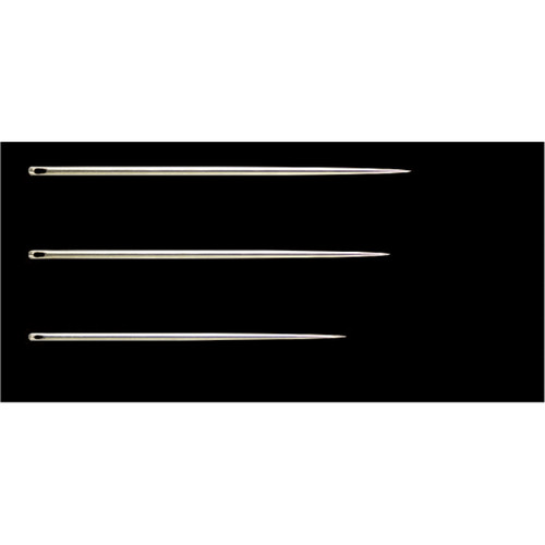 468/12
Quilting Needles(No. 12)
0.51 × 22.7 mm